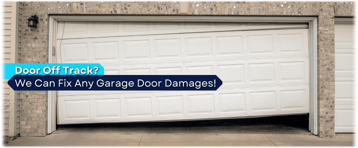 Garage Door Off Track In Middletown CT